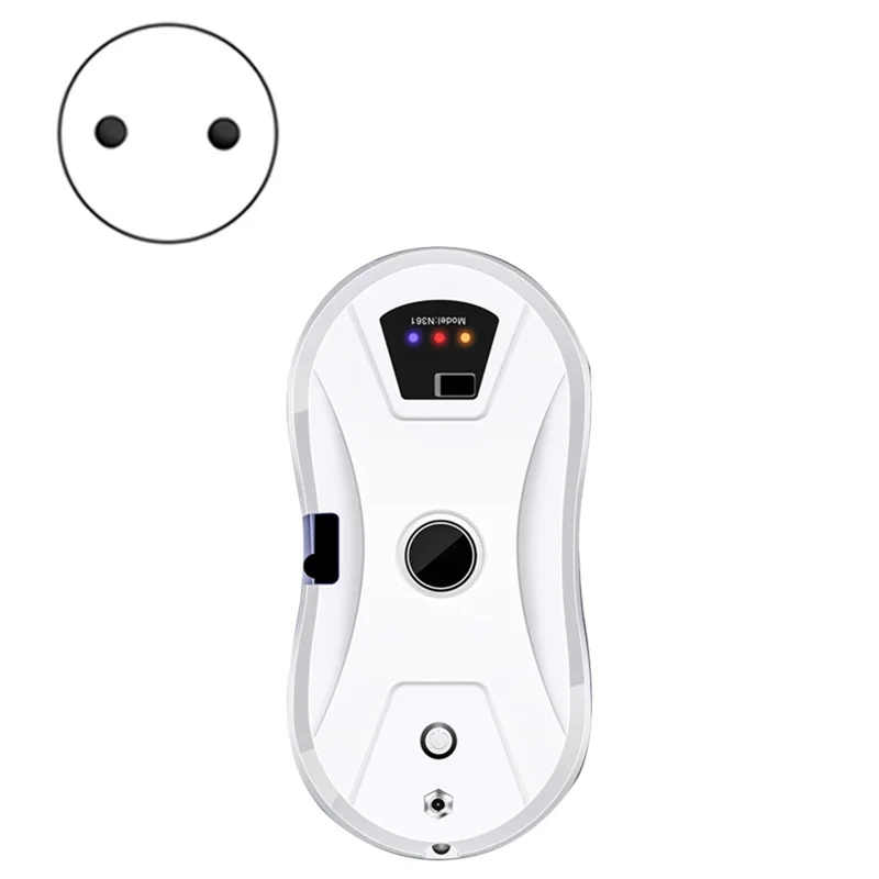 ABAC-Window Cleaning Robot With Water Remote Control Vacuum Cleaner Glass Wiper Dry Wet Mopping Capabilities EU Plug