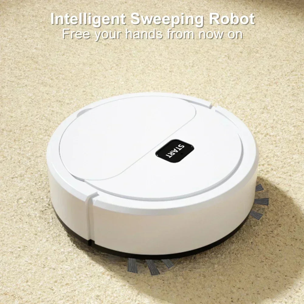 2026 Smart Sweeping Robot Mini Silent Vacuum Cleaner Sweep Mop Brush 5-in-1 Multi-function Cleaning Machine for Home