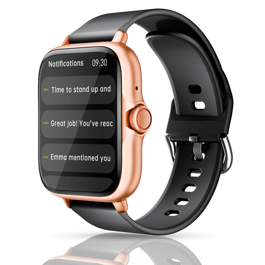 1.83" Waterproof Smart Watch with Call Answering, Sleep Tracking & Pedometer