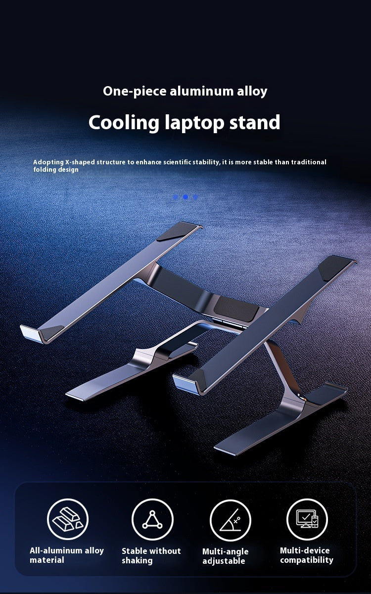 Aluminum Alloy Adjustable Laptop Stand - image 3
