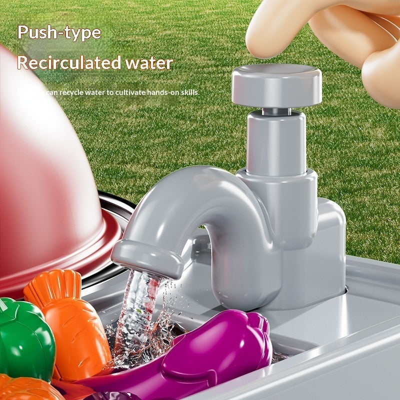 Kids BBQ grill pretend play toy set - image 4