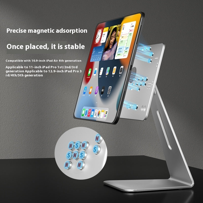 Aluminum Alloy Rotating Magnetic Tablet Stand