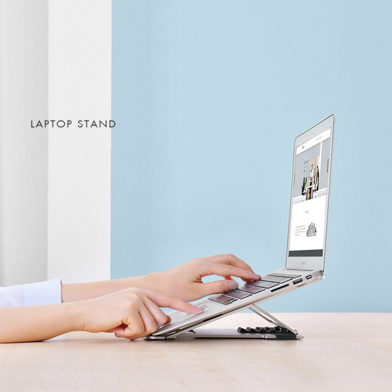 Aluminum Alloy Adjustable Folding Laptop Stand - image 2