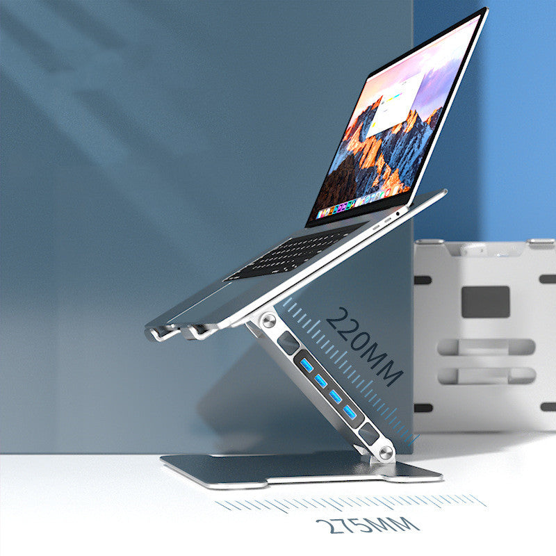 Aluminum Alloy Adjustable Folding Laptop Stand - image 7