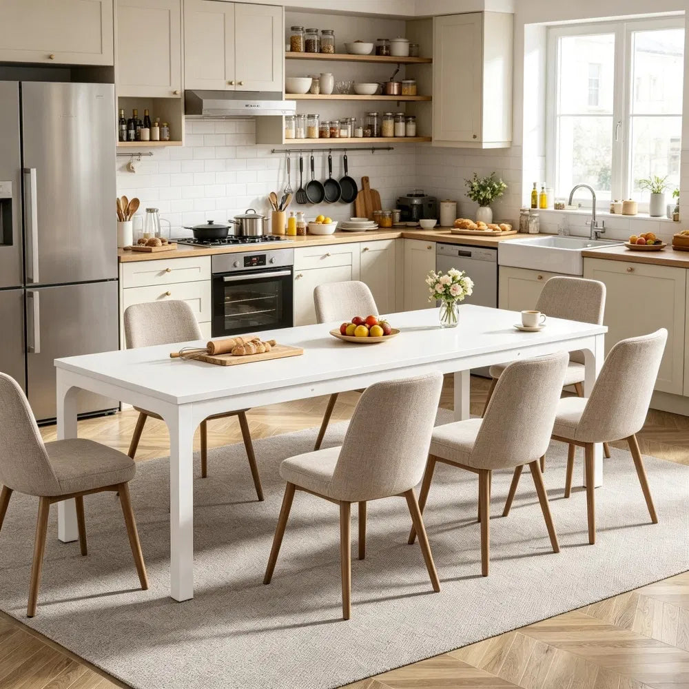 Dining table styled setting